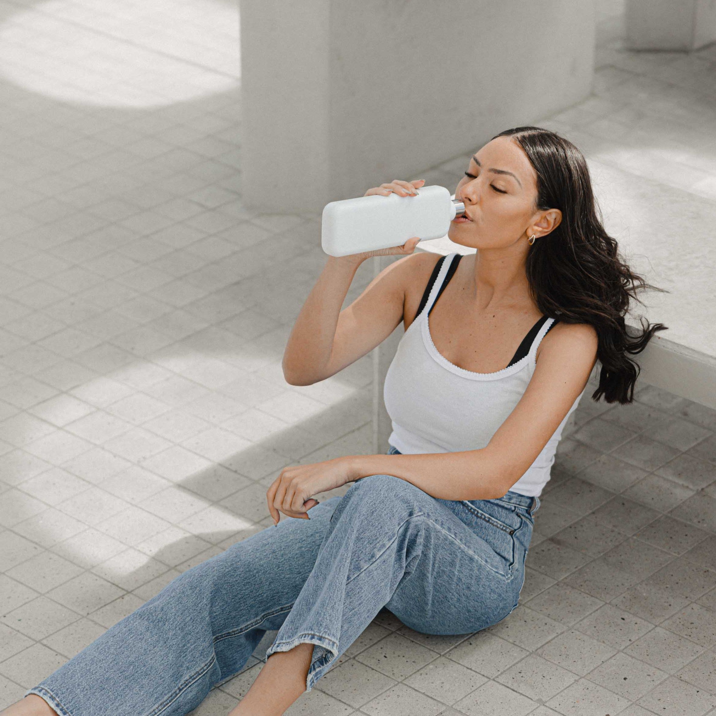 Personalized water bottle, reusable water bottle, Collapsible water bottle, Stainless steel water bottle