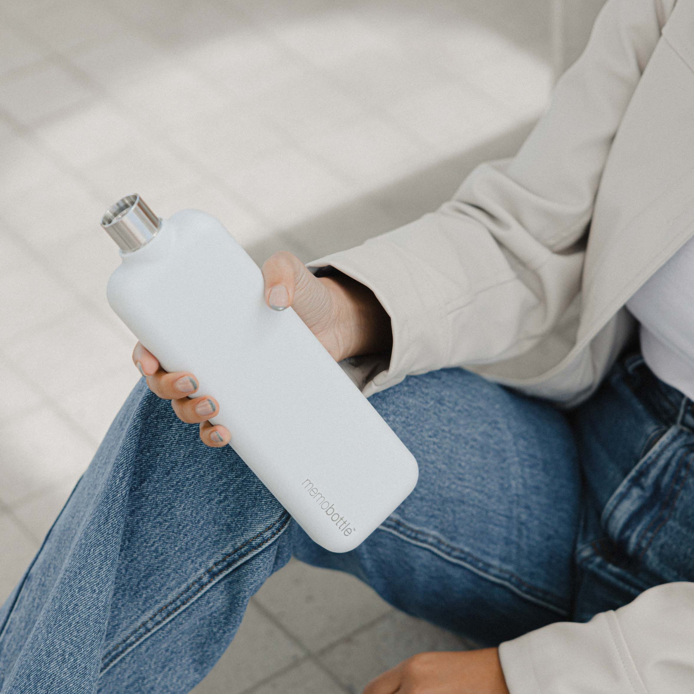 Personalized water bottle, reusable water bottle, Collapsible water bottle, Stainless steel water bottle