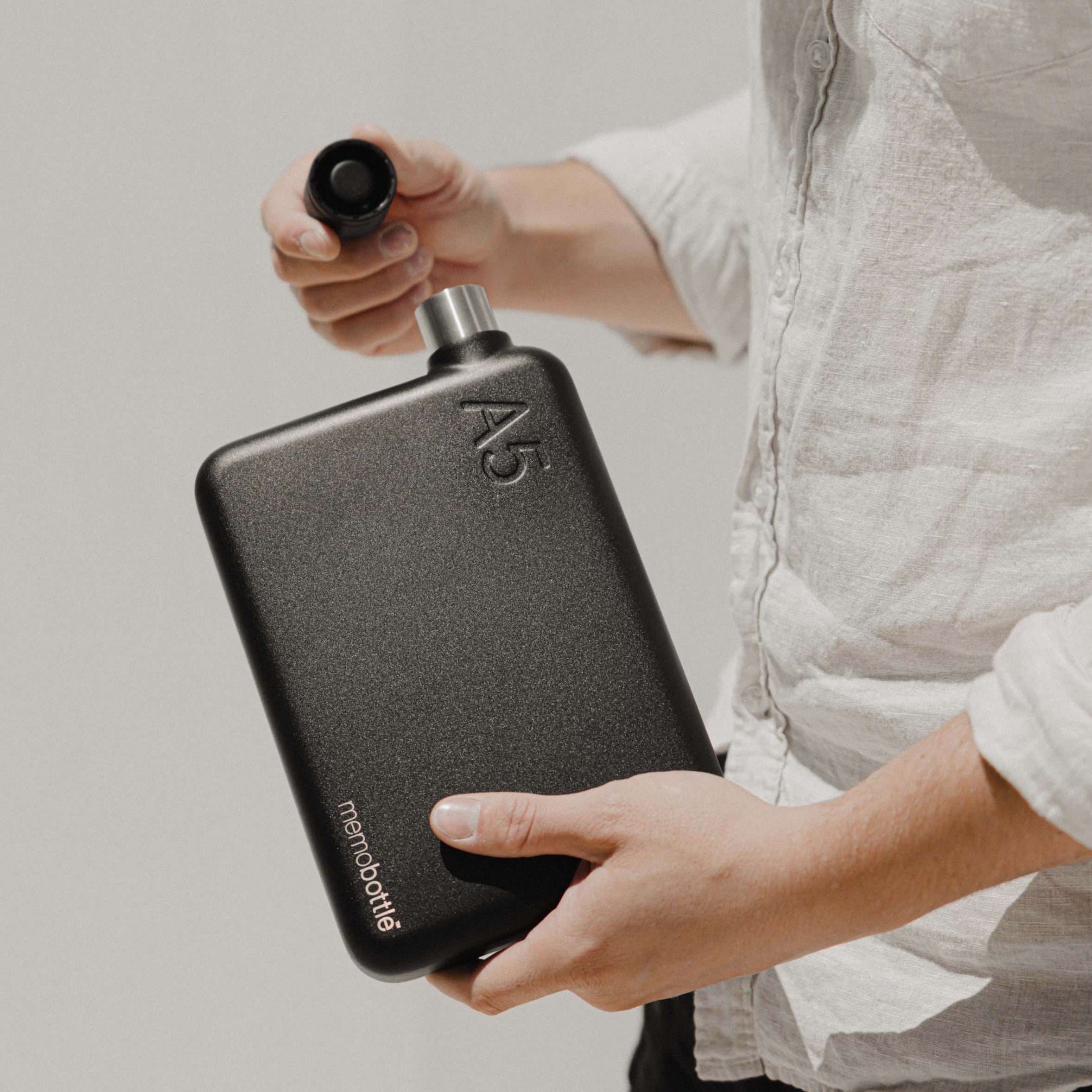 Personalized water bottle, reusable water bottle, Collapsible water bottle, Stainless steel water bottle