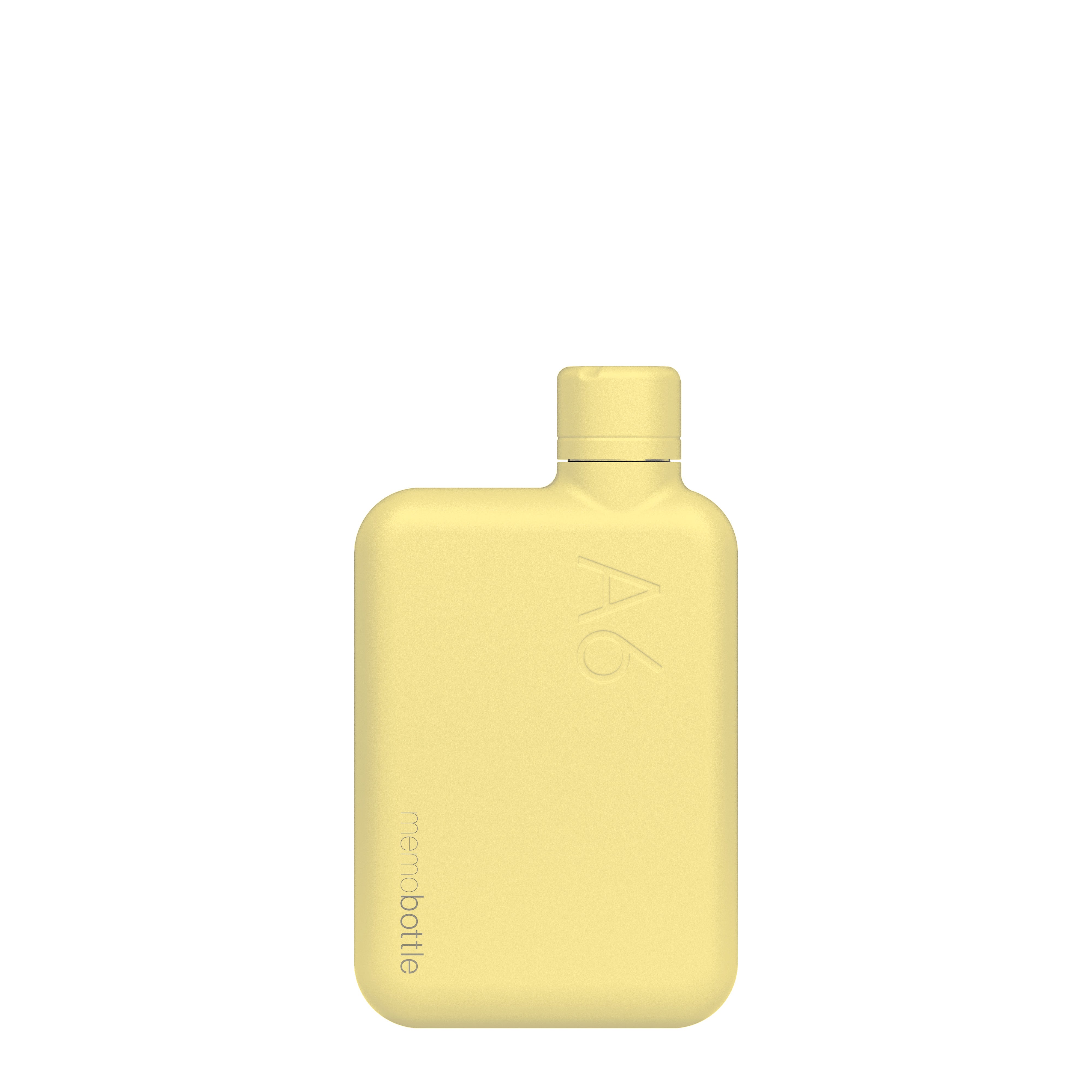 A6 memobottle (Stainless Steel) – Butter Yellow