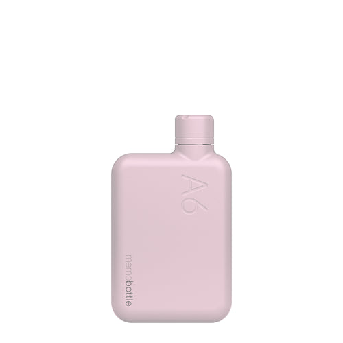 A6 memobottle (Stainless Steel) – Pink Salt