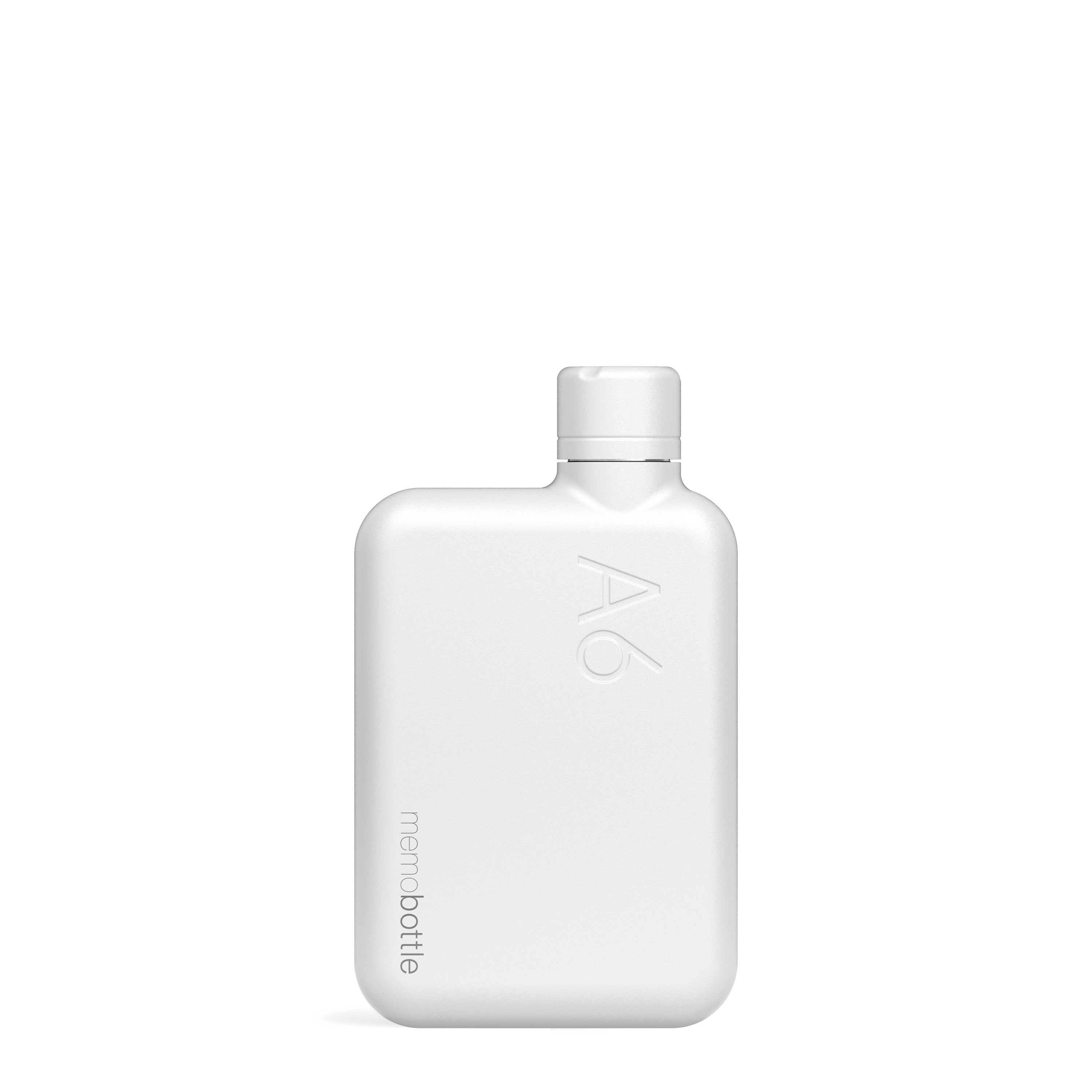 A6 Stainless Steel memobottle (White)