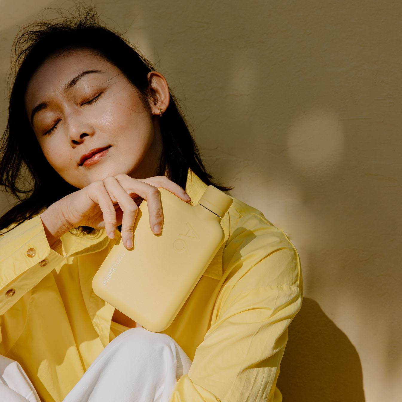 A6 memobottle (Stainless Steel) – Butter Yellow