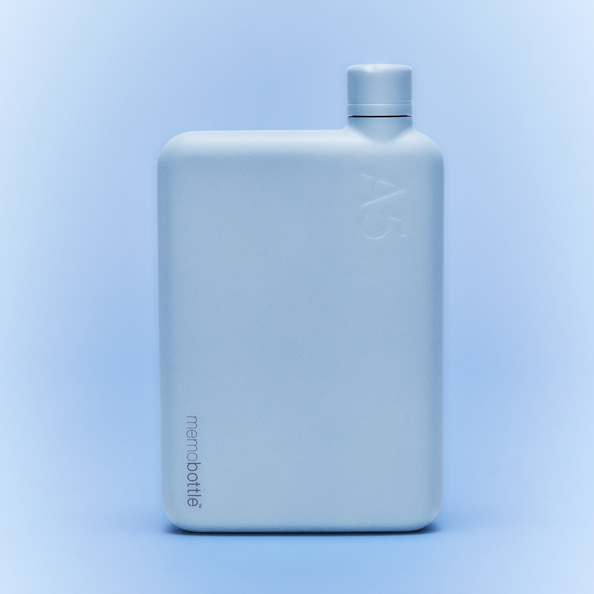 A5 memobottle (Stainless Steel) – Powder Blue