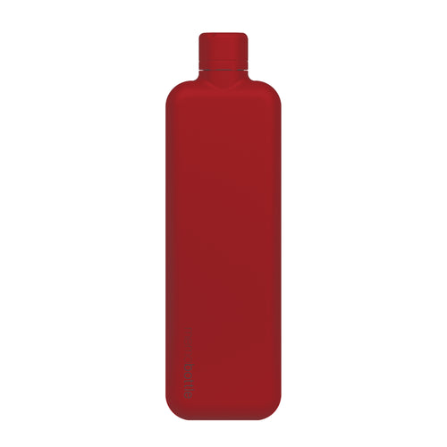 Slim memobottle (Stainless Steel) – Red