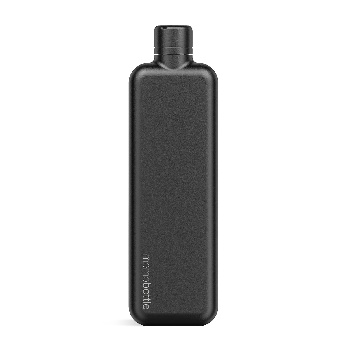 Slim memobottle (Stainless Steel) Black