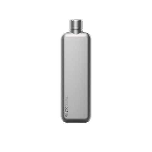 Slim memobottle - Satin Stainless Steel (PRE ORDER)
